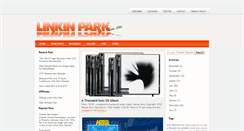 Desktop Screenshot of linkin-parkfansite.blogspot.com