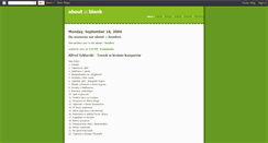 Desktop Screenshot of aboutblankpage.blogspot.com