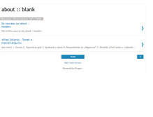 Tablet Screenshot of aboutblankpage.blogspot.com