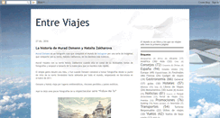 Desktop Screenshot of entreviajes.blogspot.com