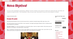Desktop Screenshot of noivaobjetiva.blogspot.com