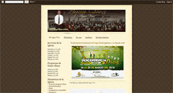 Desktop Screenshot of iglesiabautistaaguaviva.blogspot.com