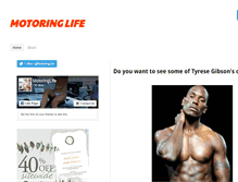 Tablet Screenshot of motoringlife.blogspot.com