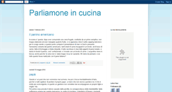 Desktop Screenshot of parlaincucina.blogspot.com