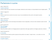 Tablet Screenshot of parlaincucina.blogspot.com