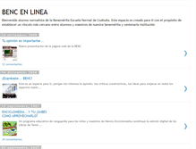 Tablet Screenshot of benc-enlinea.blogspot.com