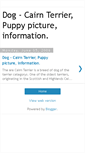 Mobile Screenshot of cairn-terriers.blogspot.com