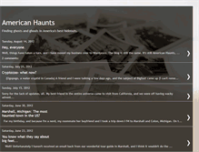 Tablet Screenshot of americanhaunts.blogspot.com