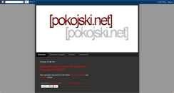 Desktop Screenshot of pokojski.blogspot.com