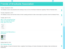 Tablet Screenshot of friendsofbrookside.blogspot.com