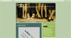 Desktop Screenshot of mylifewithgirlz.blogspot.com
