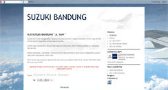 Desktop Screenshot of mobilsuzukibandung.blogspot.com