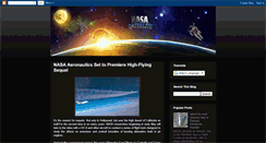 Desktop Screenshot of nasa-spacestation-info.blogspot.com