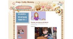 Desktop Screenshot of crazycraftymommy.blogspot.com