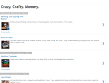 Tablet Screenshot of crazycraftymommy.blogspot.com