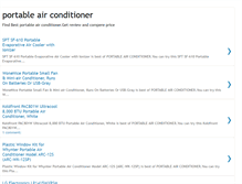 Tablet Screenshot of portable-airconditionerrs.blogspot.com