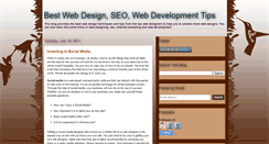 Desktop Screenshot of best-web-design-techniques.blogspot.com