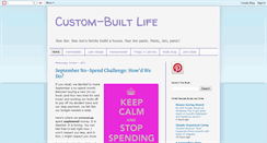 Desktop Screenshot of custom-builtlife.blogspot.com