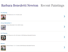 Tablet Screenshot of barbaranewton.blogspot.com