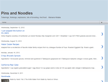 Tablet Screenshot of pinsandnoodles.blogspot.com