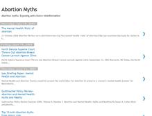 Tablet Screenshot of abortionmyths.blogspot.com