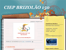 Tablet Screenshot of ciepbrizolao150.blogspot.com