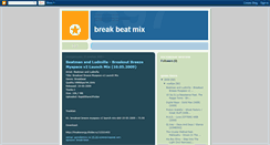 Desktop Screenshot of break-beat-mix.blogspot.com