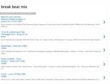 Tablet Screenshot of break-beat-mix.blogspot.com