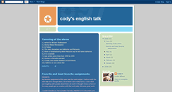 Desktop Screenshot of codyl4.blogspot.com