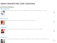 Tablet Screenshot of adamsbrandedkidsclothcollections.blogspot.com