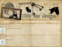 Tablet Screenshot of olivehuedesigns.blogspot.com