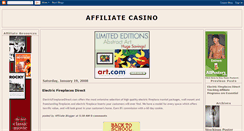 Desktop Screenshot of affiliatecasino.blogspot.com
