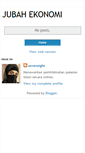 Mobile Screenshot of jubahekonomi.blogspot.com