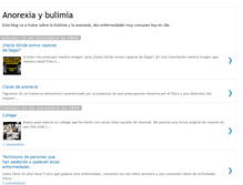 Tablet Screenshot of anorexiabulimia-ainize.blogspot.com