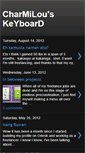 Mobile Screenshot of charmilou.blogspot.com
