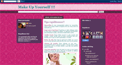 Desktop Screenshot of make-up-yourself-luisa.blogspot.com