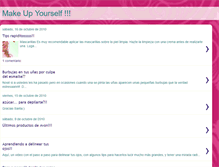 Tablet Screenshot of make-up-yourself-luisa.blogspot.com