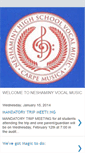 Mobile Screenshot of neshaminyhsvocalmusic.blogspot.com