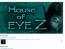 Tablet Screenshot of houseofeyez.blogspot.com