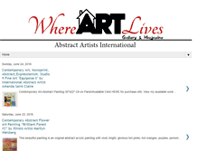 Tablet Screenshot of internationalabstractartists.blogspot.com