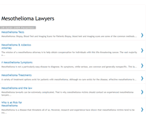 Tablet Screenshot of msothelioma.blogspot.com