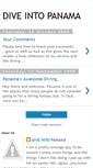 Mobile Screenshot of diveintopanama.blogspot.com