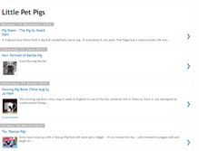Tablet Screenshot of littlepetpigs.blogspot.com