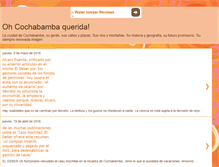 Tablet Screenshot of ohcochabambaquerida.blogspot.com