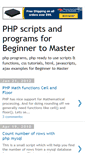 Mobile Screenshot of programming-in-php.blogspot.com