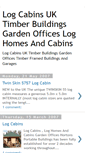 Mobile Screenshot of log-cabins-uk.blogspot.com