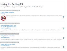 Tablet Screenshot of losingit-gettingfit.blogspot.com