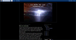 Desktop Screenshot of chicadelastormentas.blogspot.com