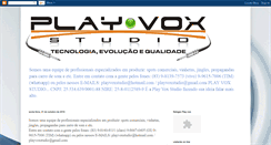 Desktop Screenshot of playvoxstudio.blogspot.com