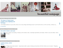 Tablet Screenshot of beautiful-rampage.blogspot.com